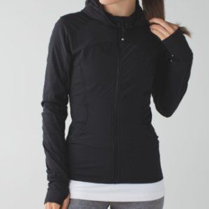 Lululemon Black Zip Up Hoodie Size 4